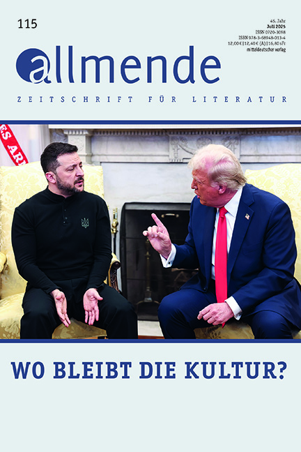 allmende 115: Wo bleibt die Kultur?